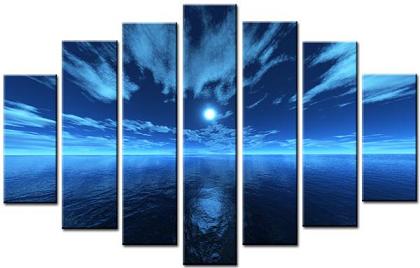 Dafen Oil Painting on canvas seascape -set065